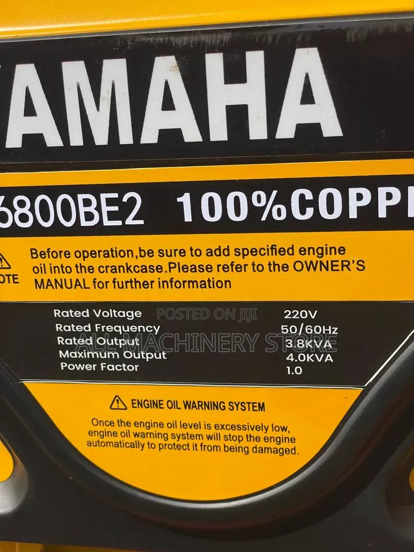 Generator Yamaha 4kw