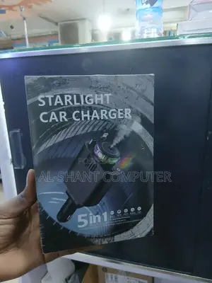 Starlight 5in1 Car Phone Charger With Humidifier