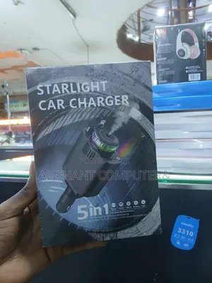 Starlight 5in1 Car Phone Charger With Humidifier