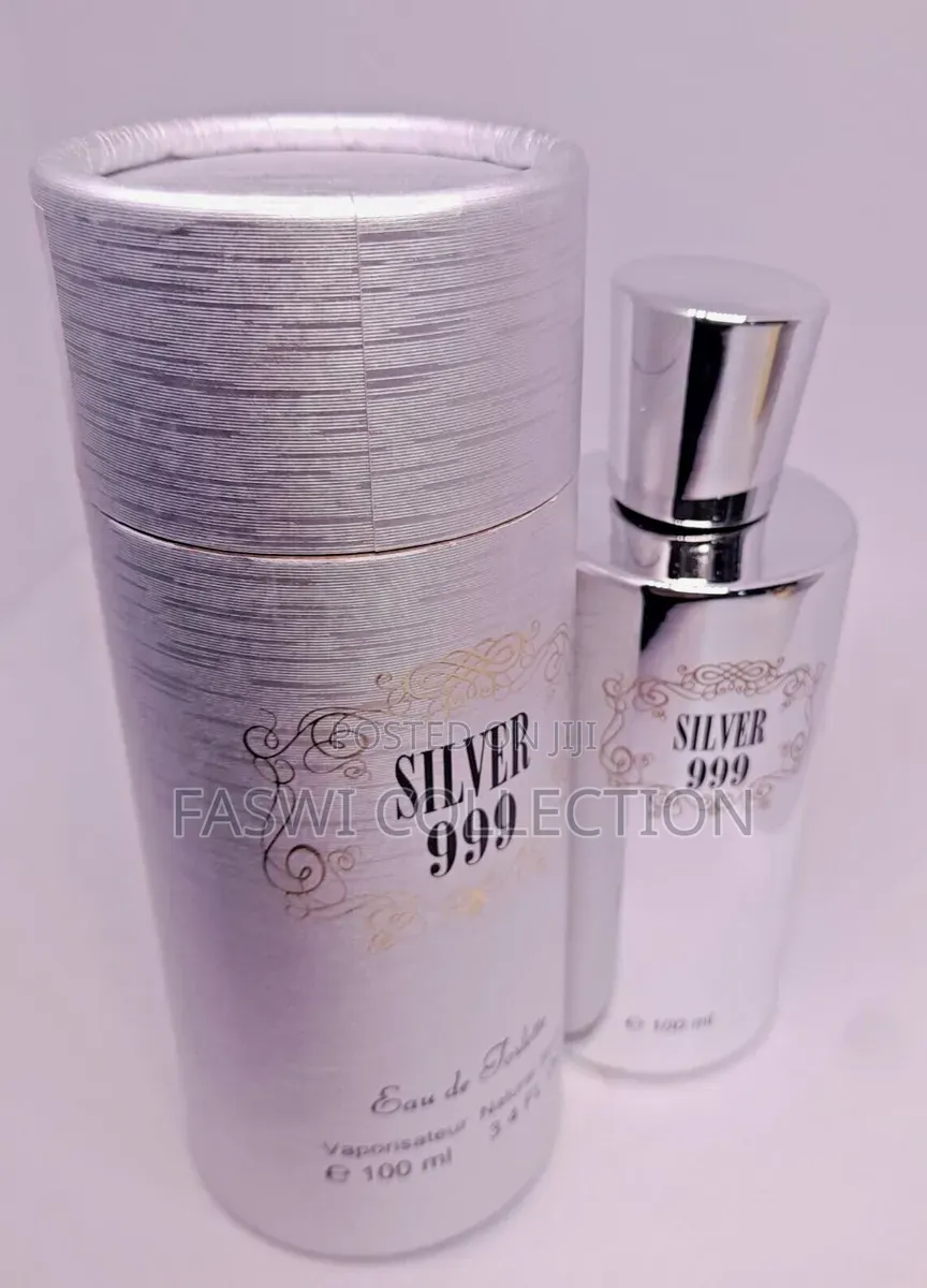 Silver 999 Eau De Toilette for Men.