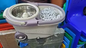Spin Mop and Bucket
