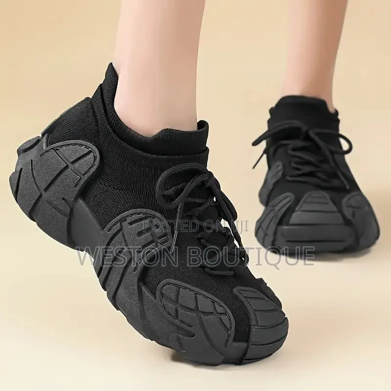 Original Yeezy Concept Black Sneakers Size 37 to 42