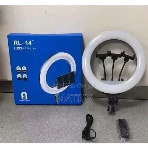 14 Inch Lighting Led Ring Light With Tripod With Tripod and Remote