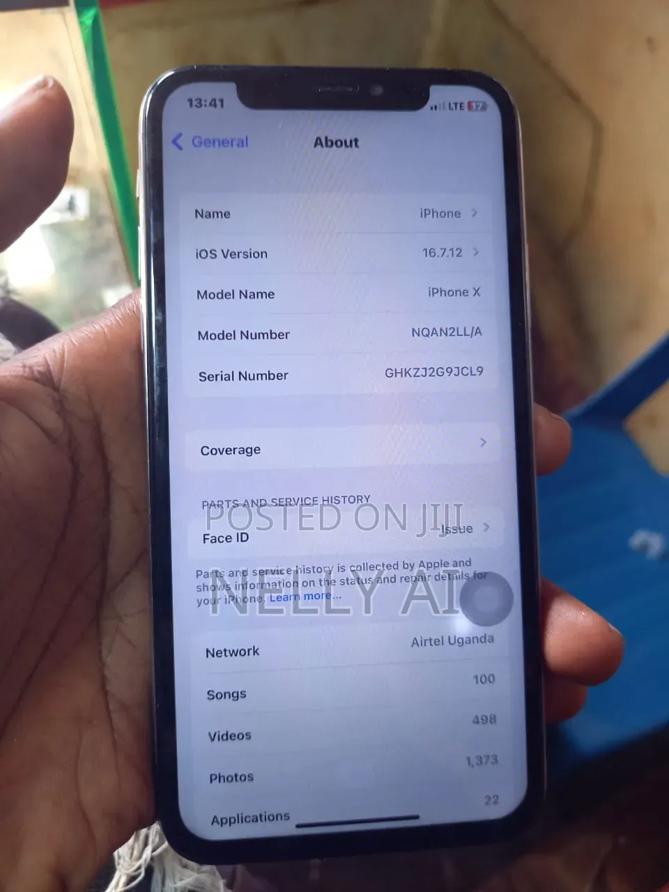 Apple iPhone X 256 GB White