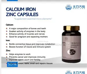 Healthway Calcium, Iron Zinc Capsules
