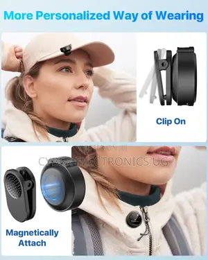 Dual Magnetic Wireless Microphone Noise Cancellation With 40h Battery