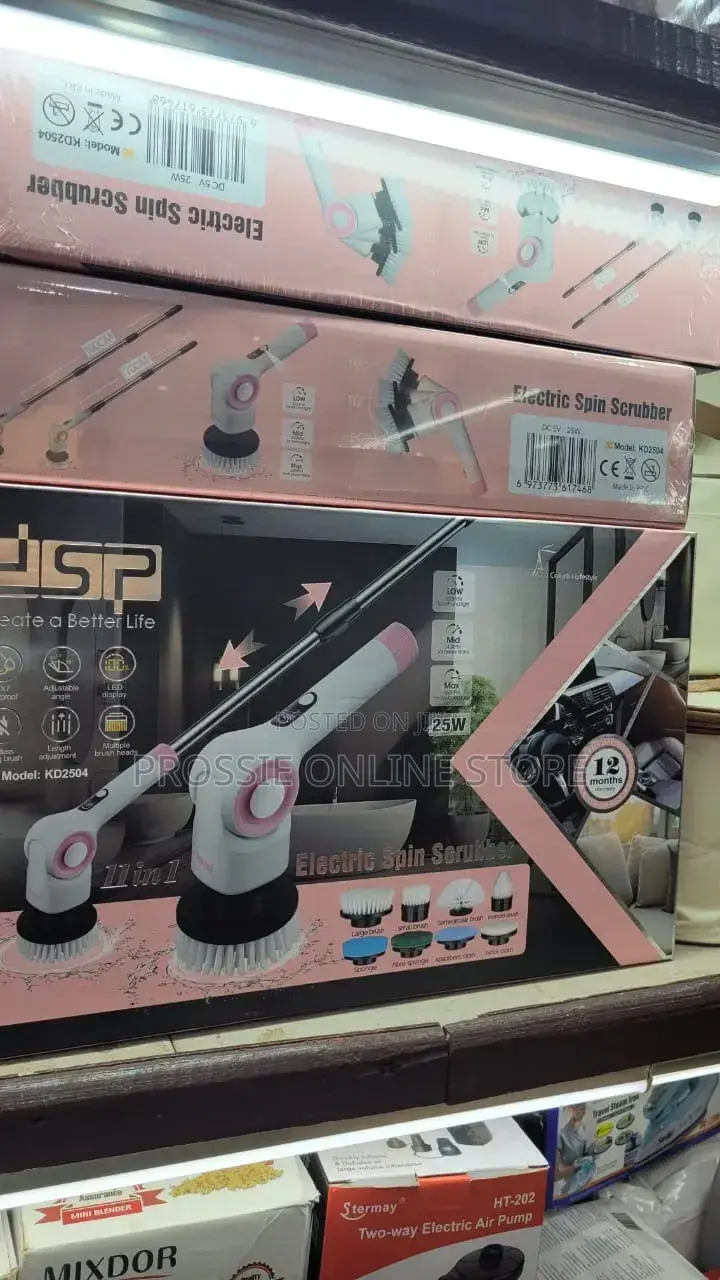 Electric Spin Scrubber