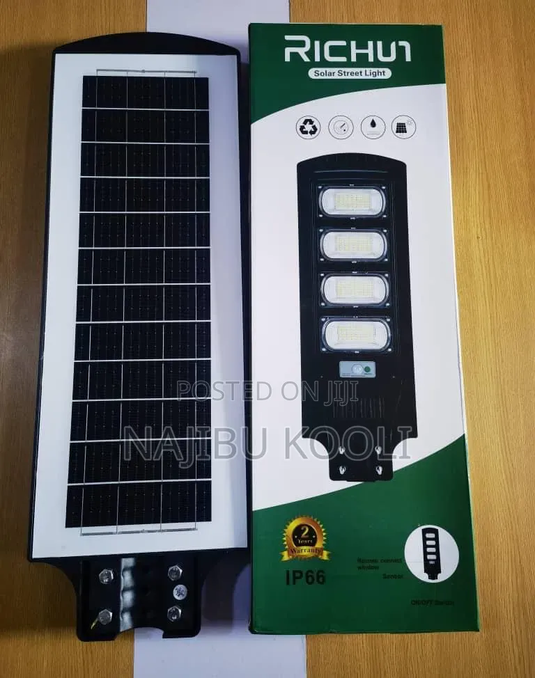 Richur Solar Lights and Electrical Outlet