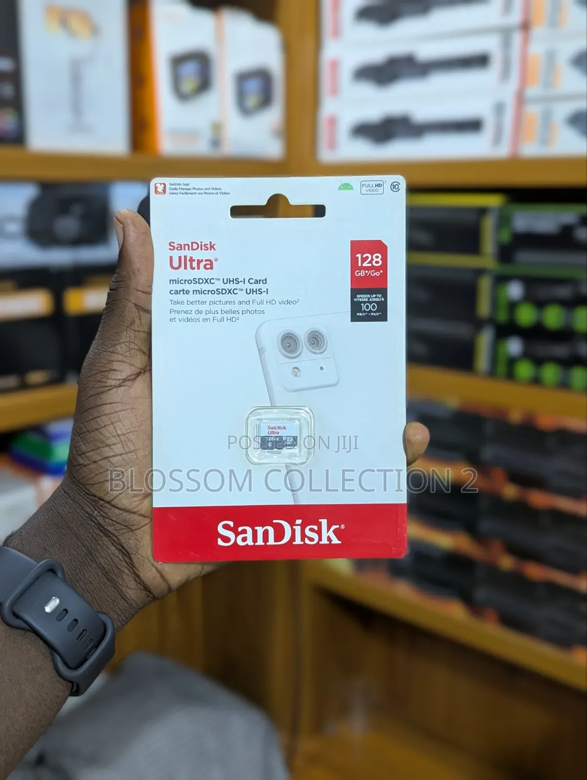 Sandisk 128gb Ultra Microsdxc Uhs-I Memory Card - Up to 140 Mb/S