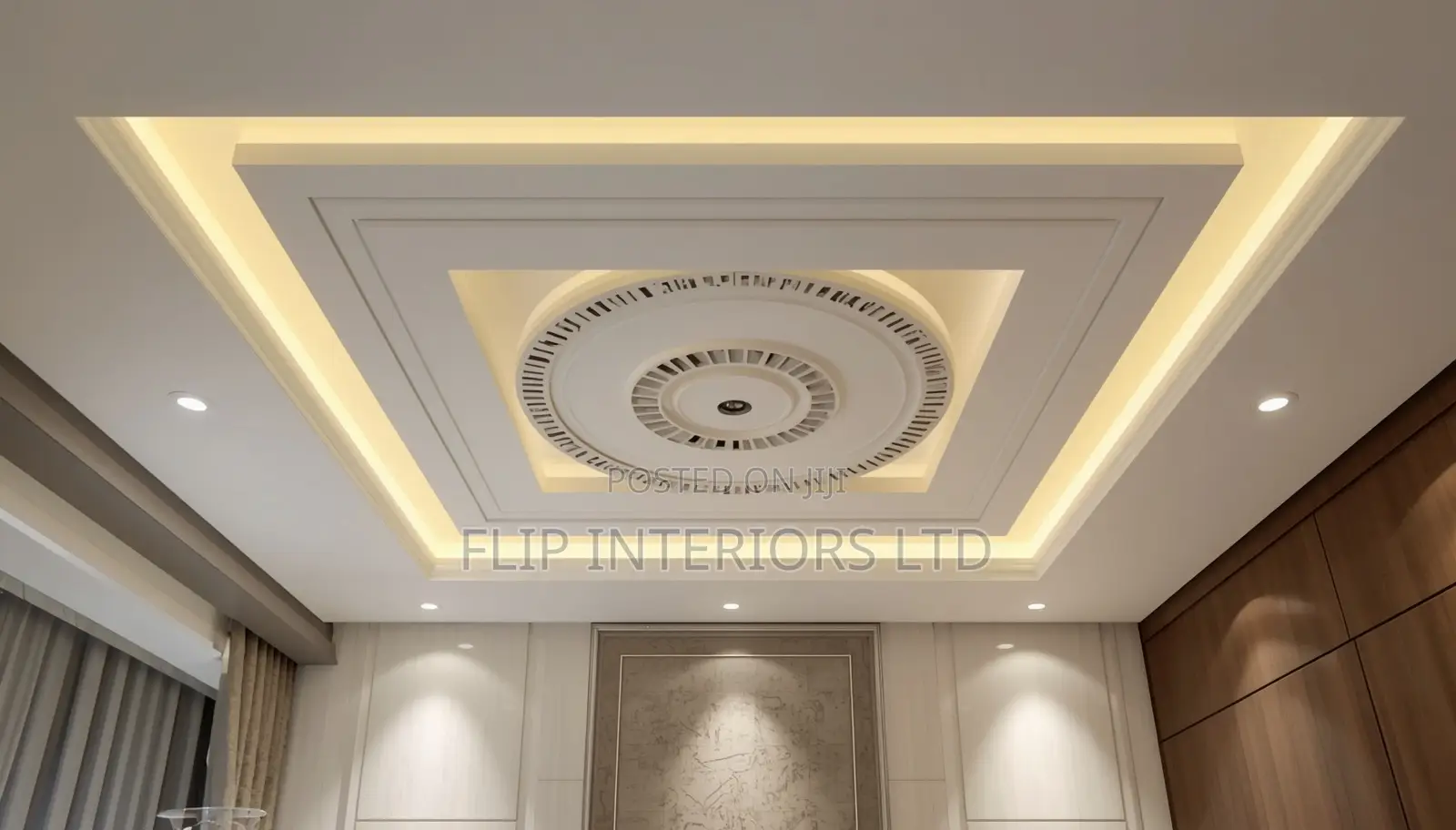 Gypsum Ceiling Design and Installation