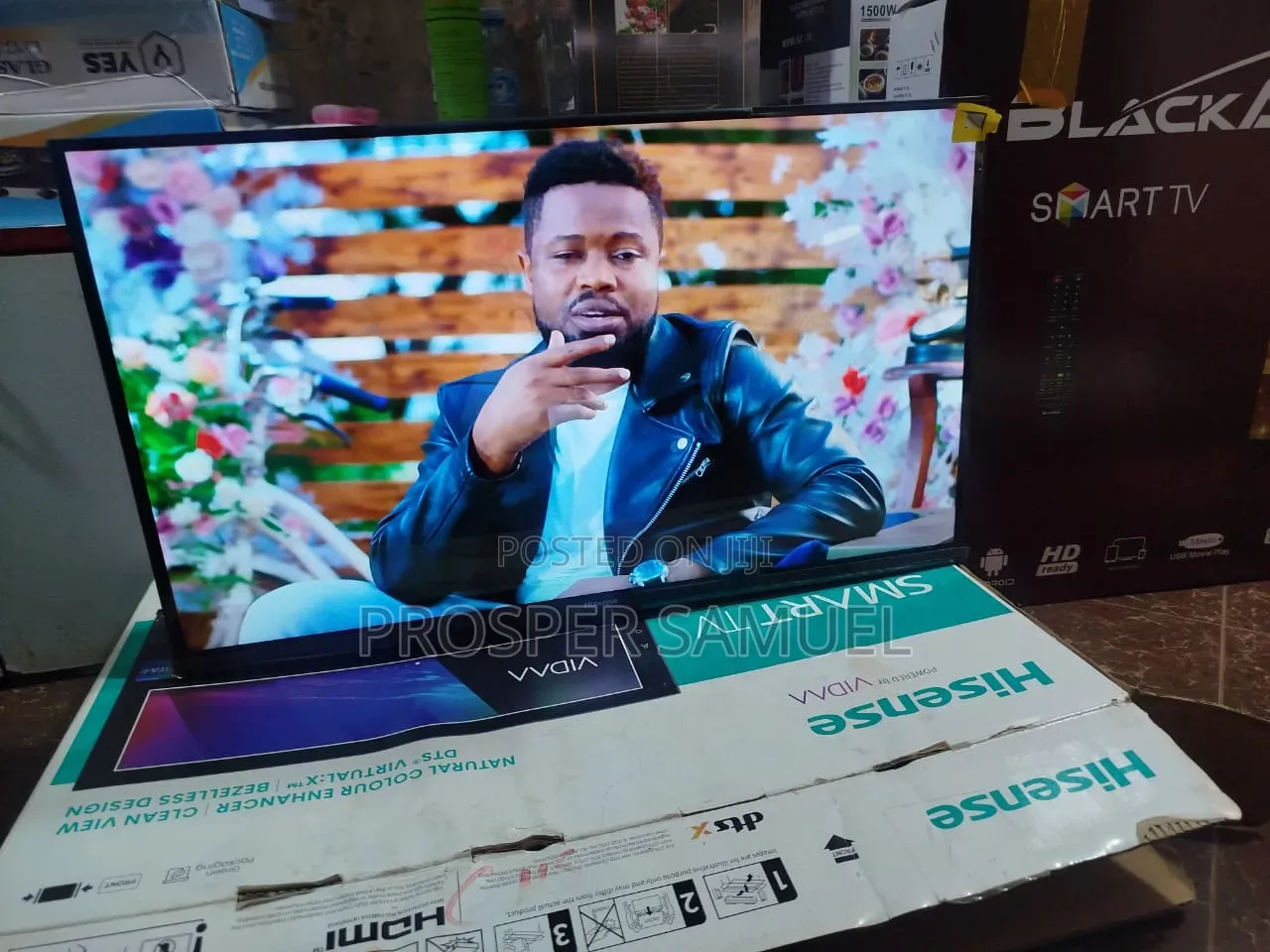 Frameless Hisense 32 Inches Smart Tv Digital