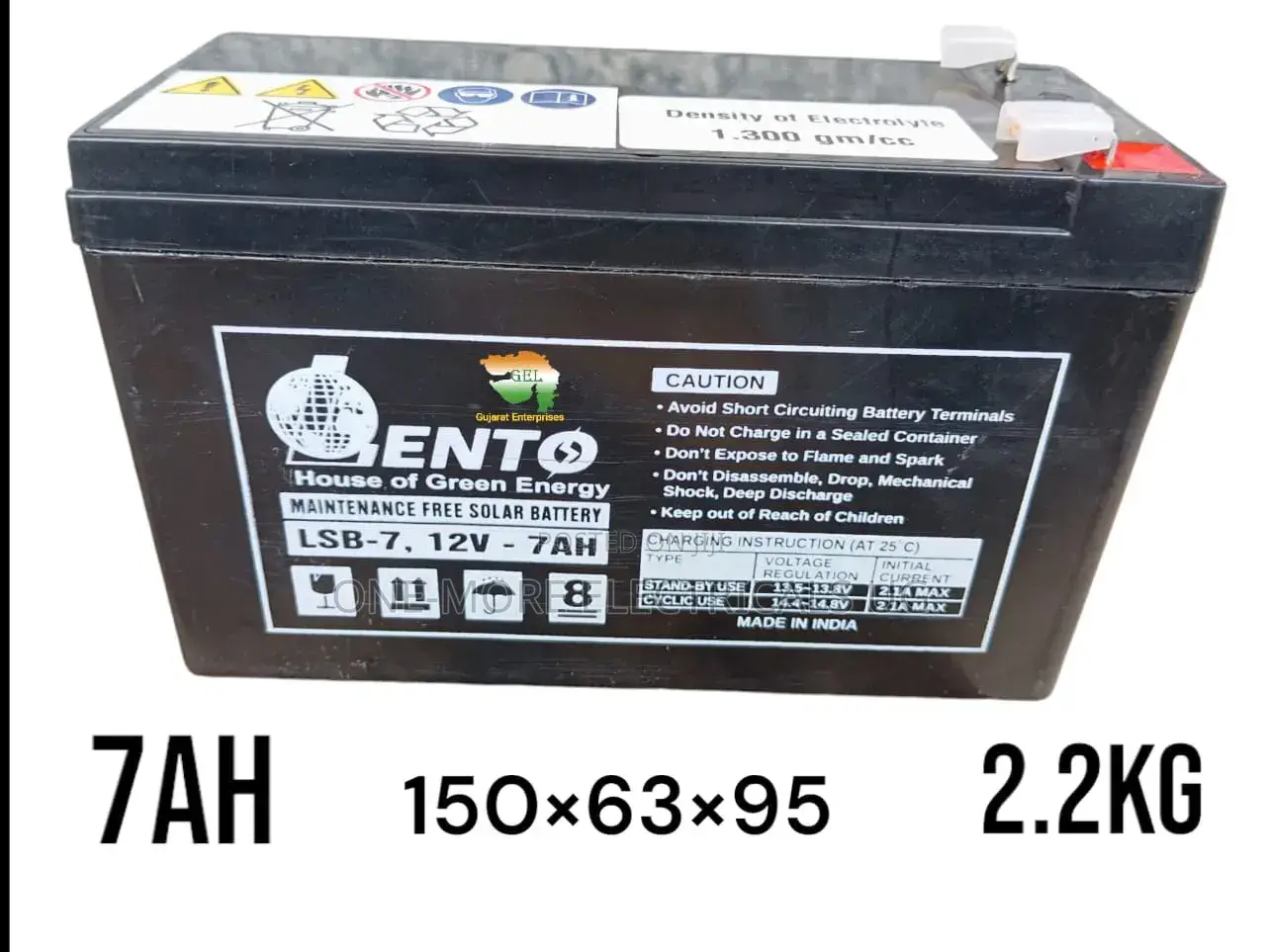 Battery Lento 7ah /12v