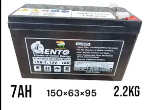 Battery Lento 7ah /12v