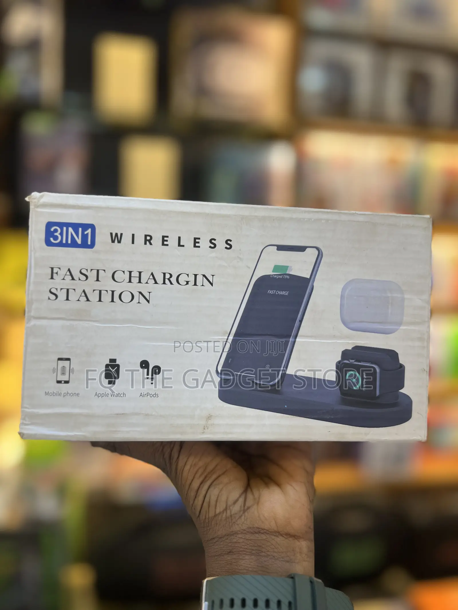 3-in-1 Fast Wireless Charging Station S600