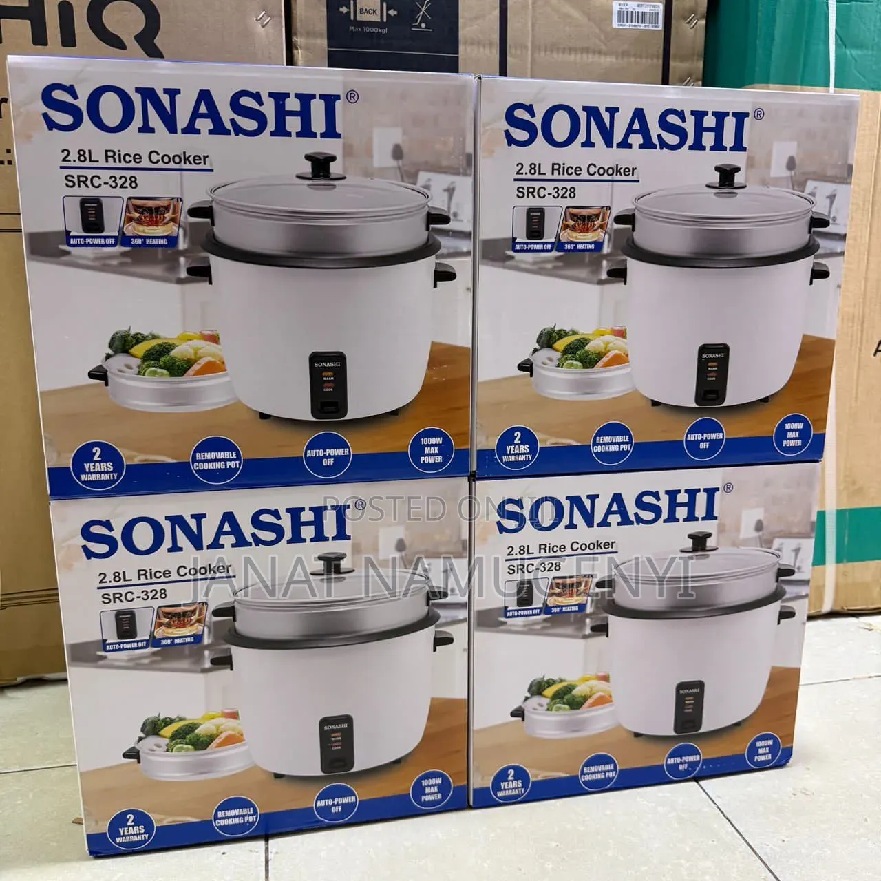 Sonashi 2.8 Litre Rice Cooker