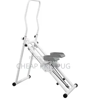 White Vertical Climber Stair Stepper Machine