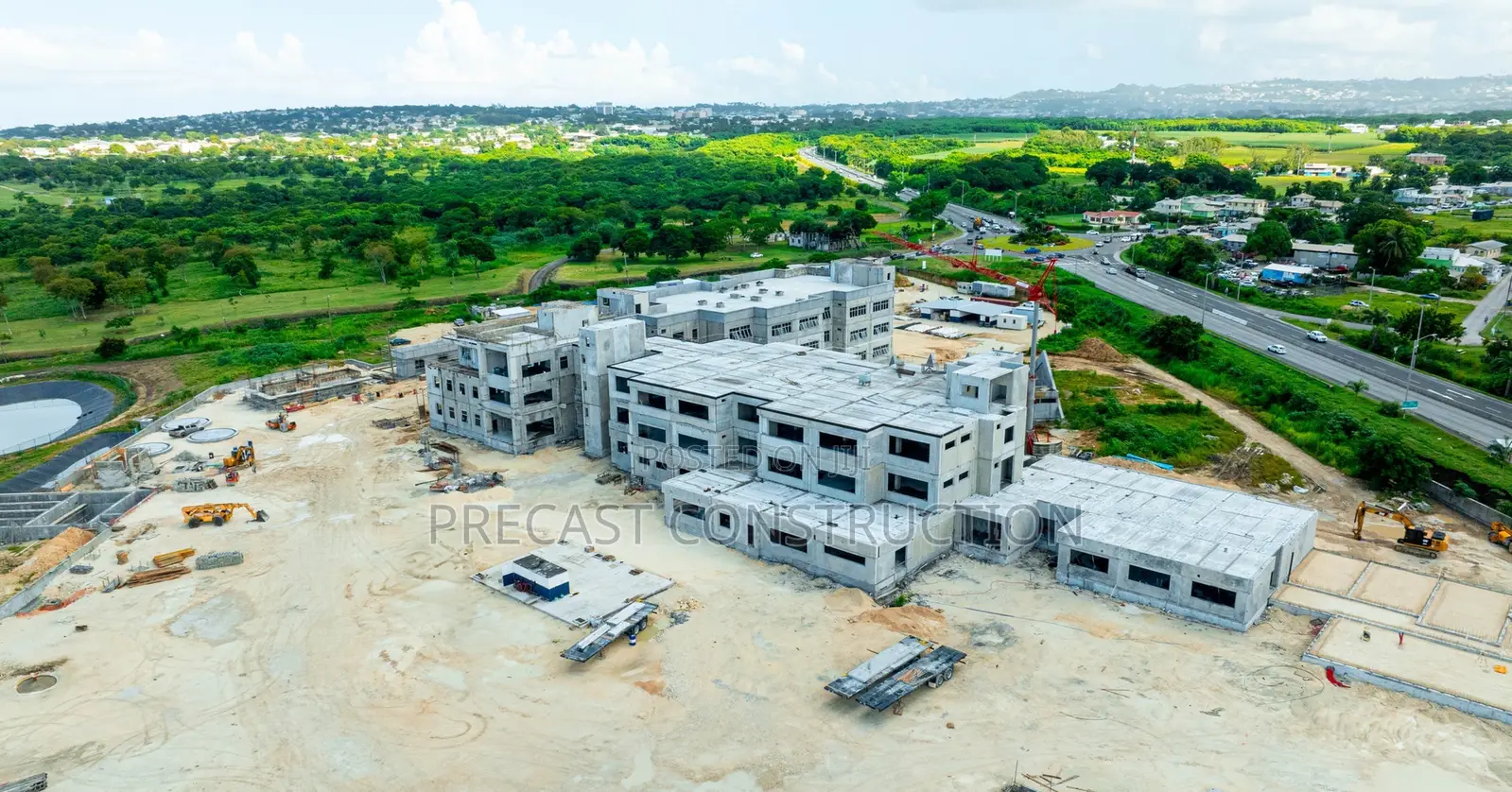 Shopping Mall Precast Construction