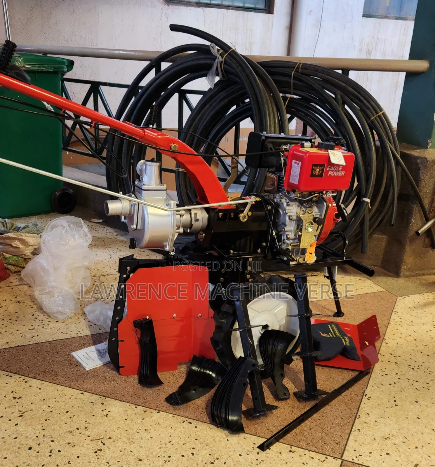 Both Diesel Tiller and Water Pump 2 Inch
