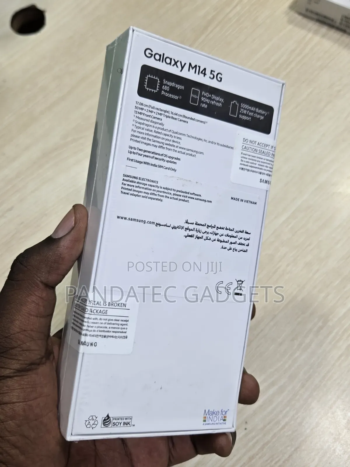 New Samsung Galaxy M14 128 GB Blue
