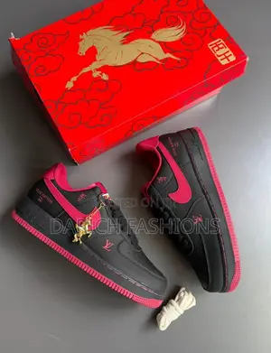 Loui Vuitton Nike Air Force 1 Sneakers