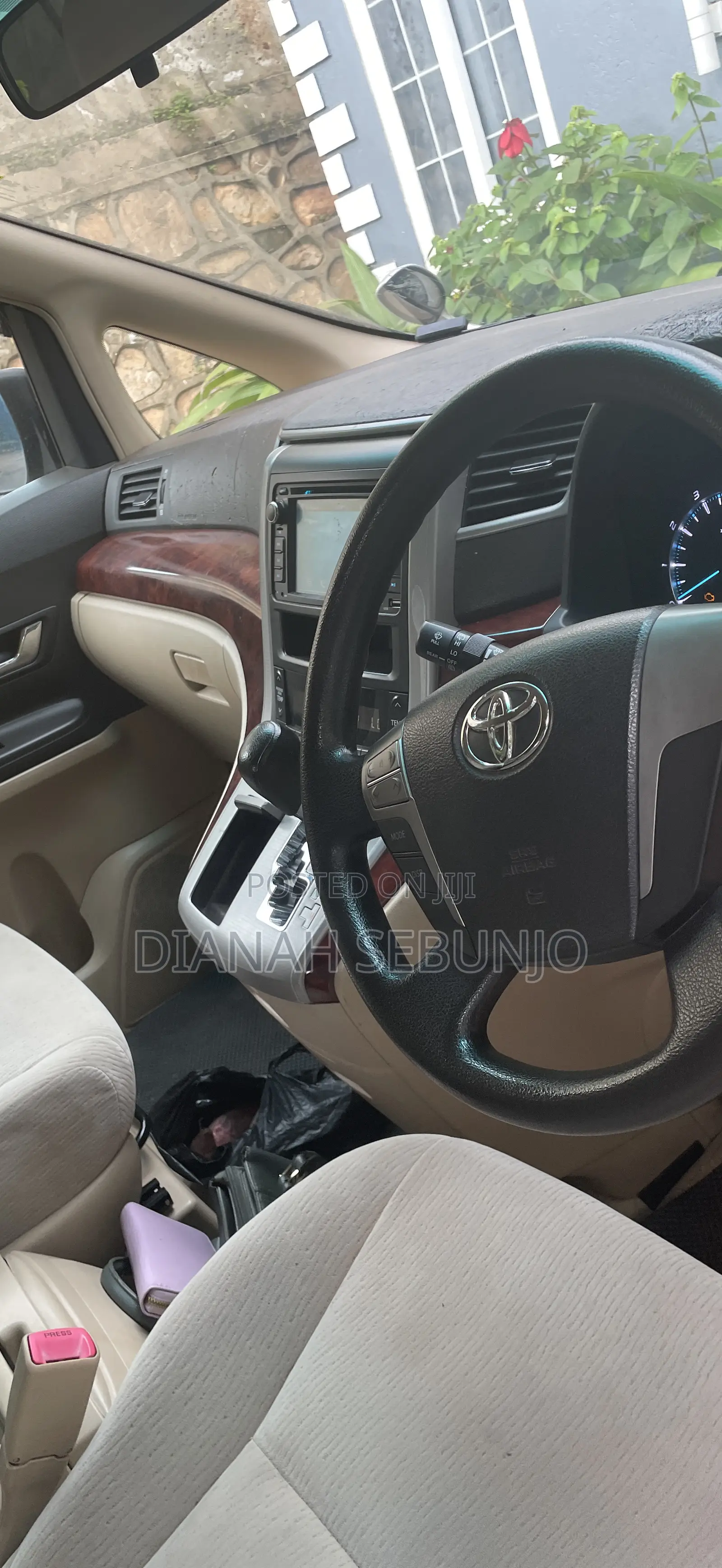 Toyota Alphard 2008 Silver