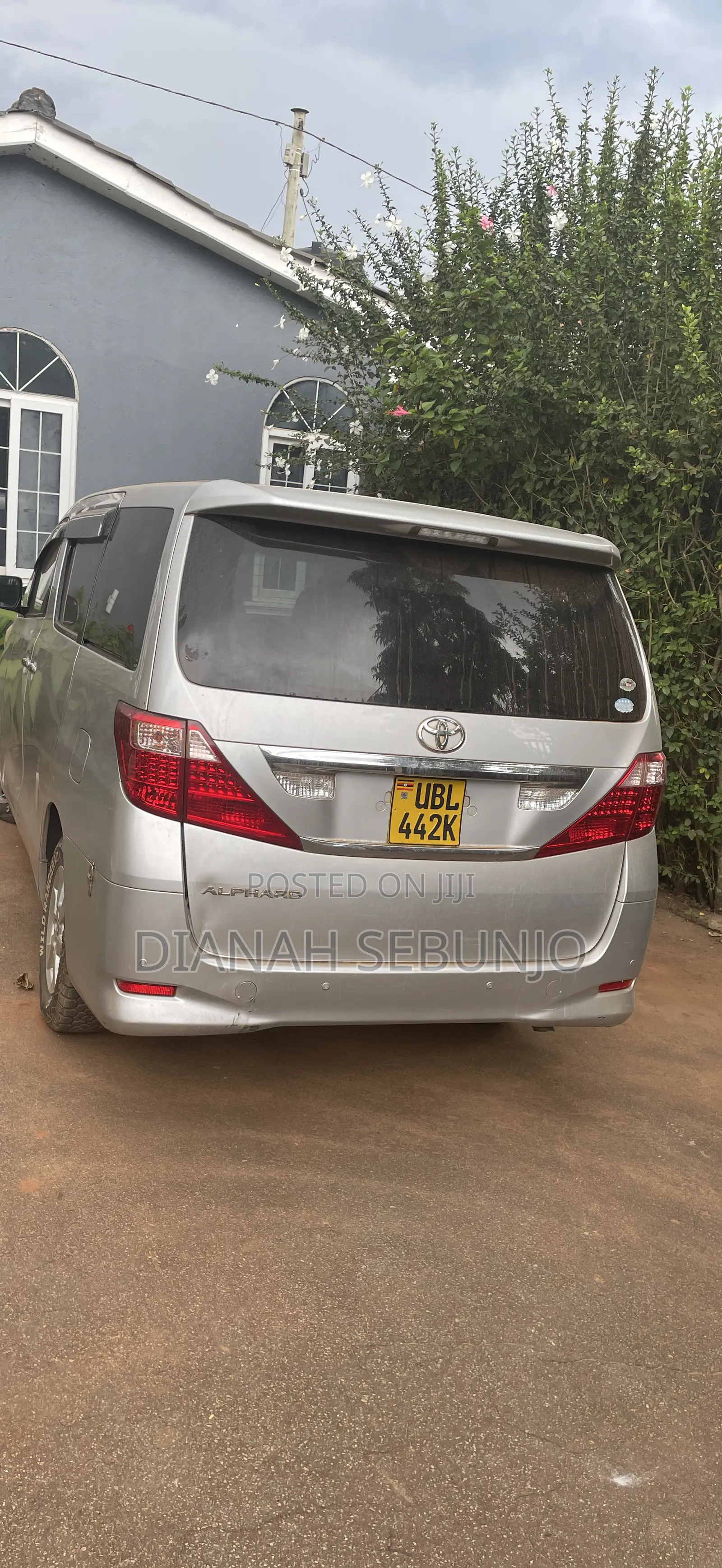 Toyota Alphard 2008 Silver
