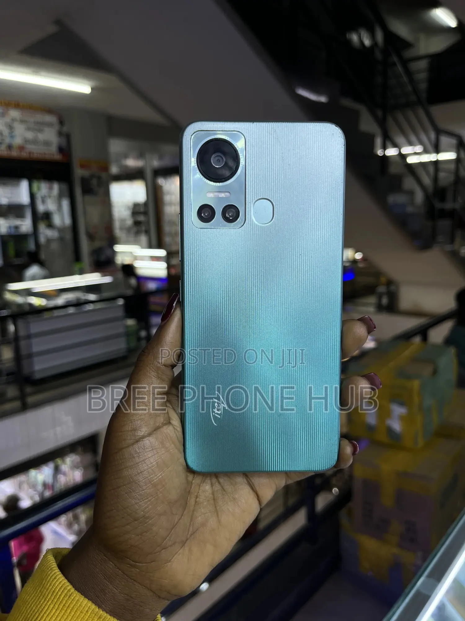 Itel S18 64 GB Blue