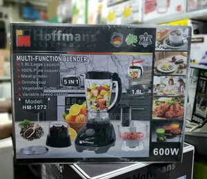 Hoffman Electric Blender 5in1-- Strong Motor and Easy to Use
