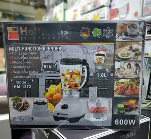 Hoffman Electric Blender 5in1-- Strong Motor and Easy to Use