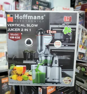 Hoffman Electric Slow Juicer - With a Citrus Juicer