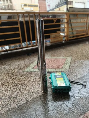 Hybrid Ac Dc Submersible Water Pump 120meters / 400 Feets