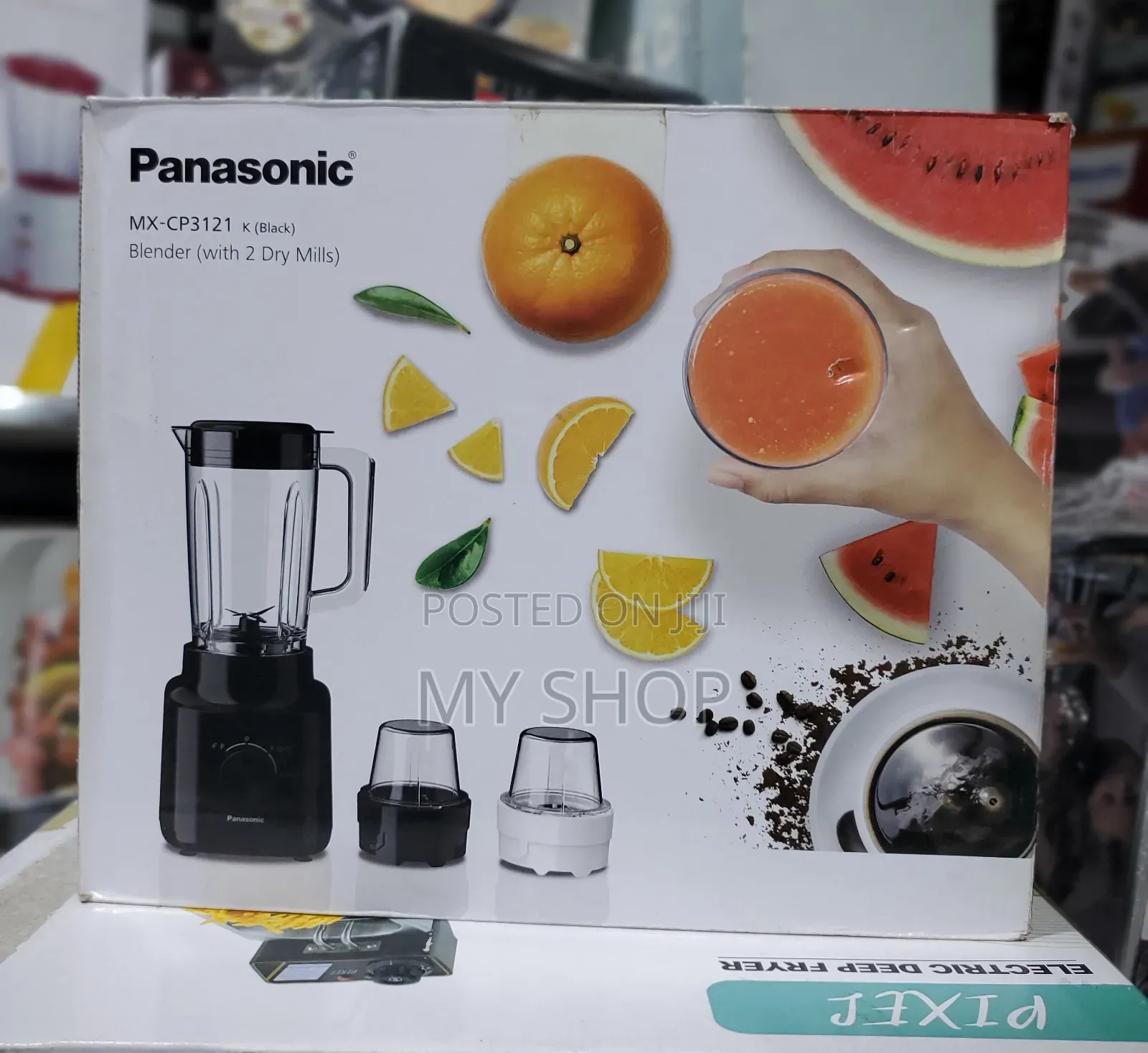 Panasonic Strong Blender 450w With 2 Grinders- Perfect for Home Use