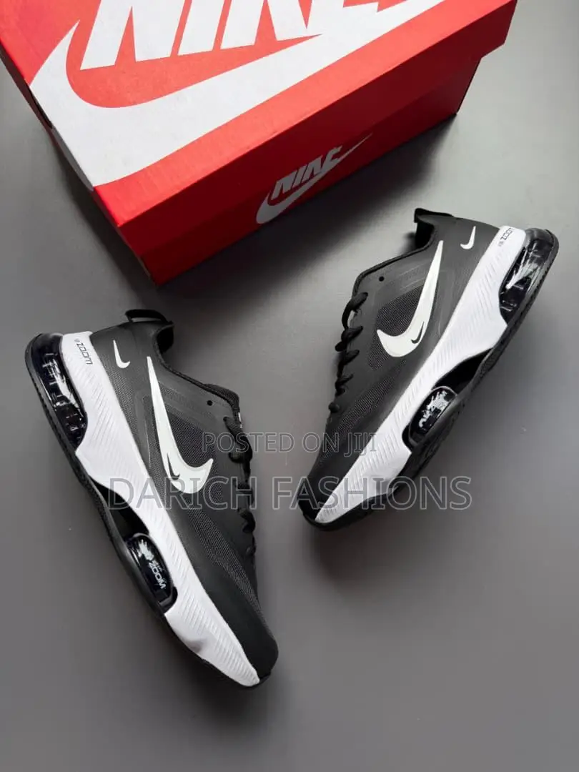 Black and White Nike Air Zoom Alphafly Sneakers