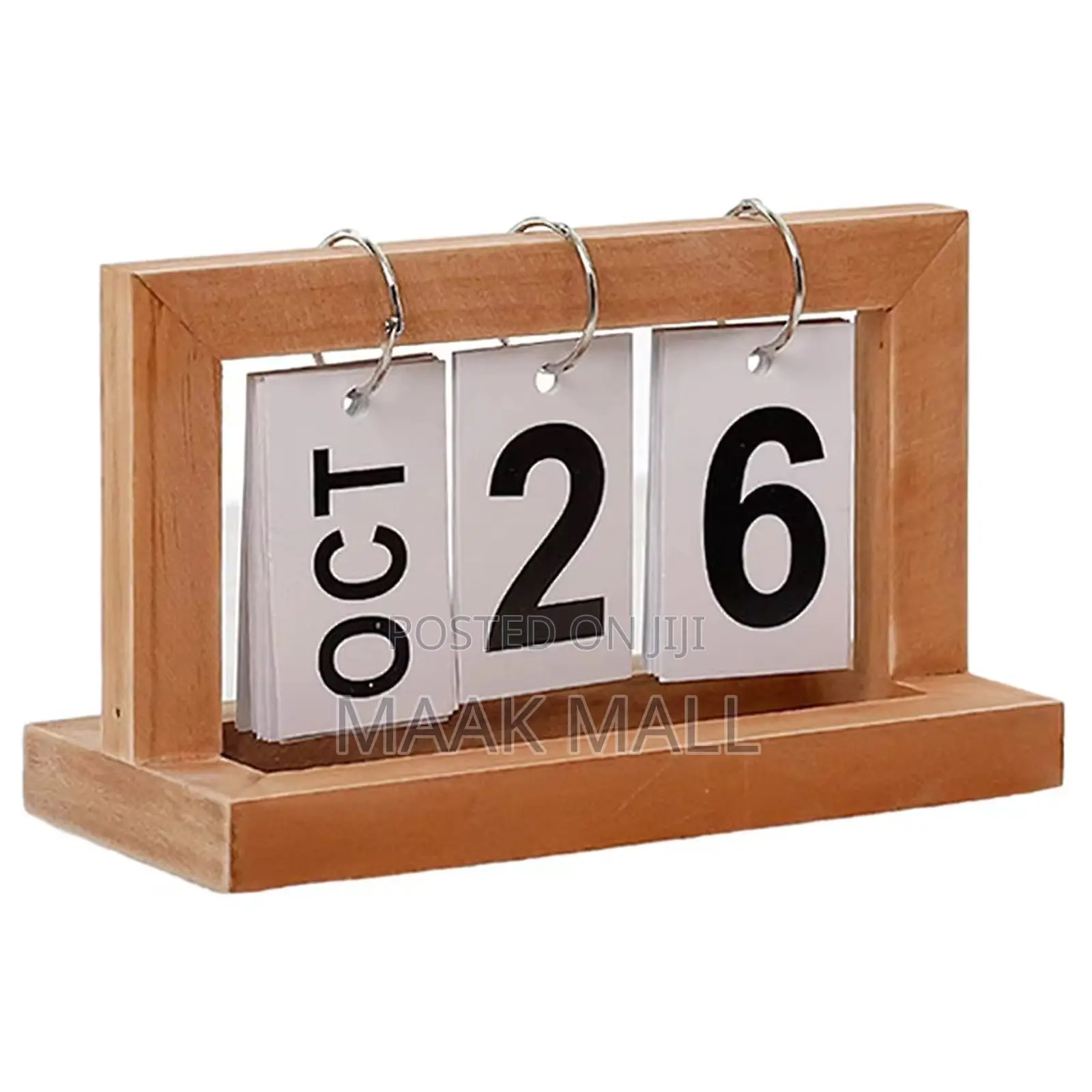 Wooden Crafted Timeless Calendar