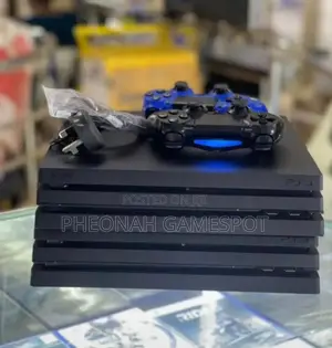 Ps4 Pro Console Uk Used 1tb 1000gb Storage. 25 Games and 2 Controllers