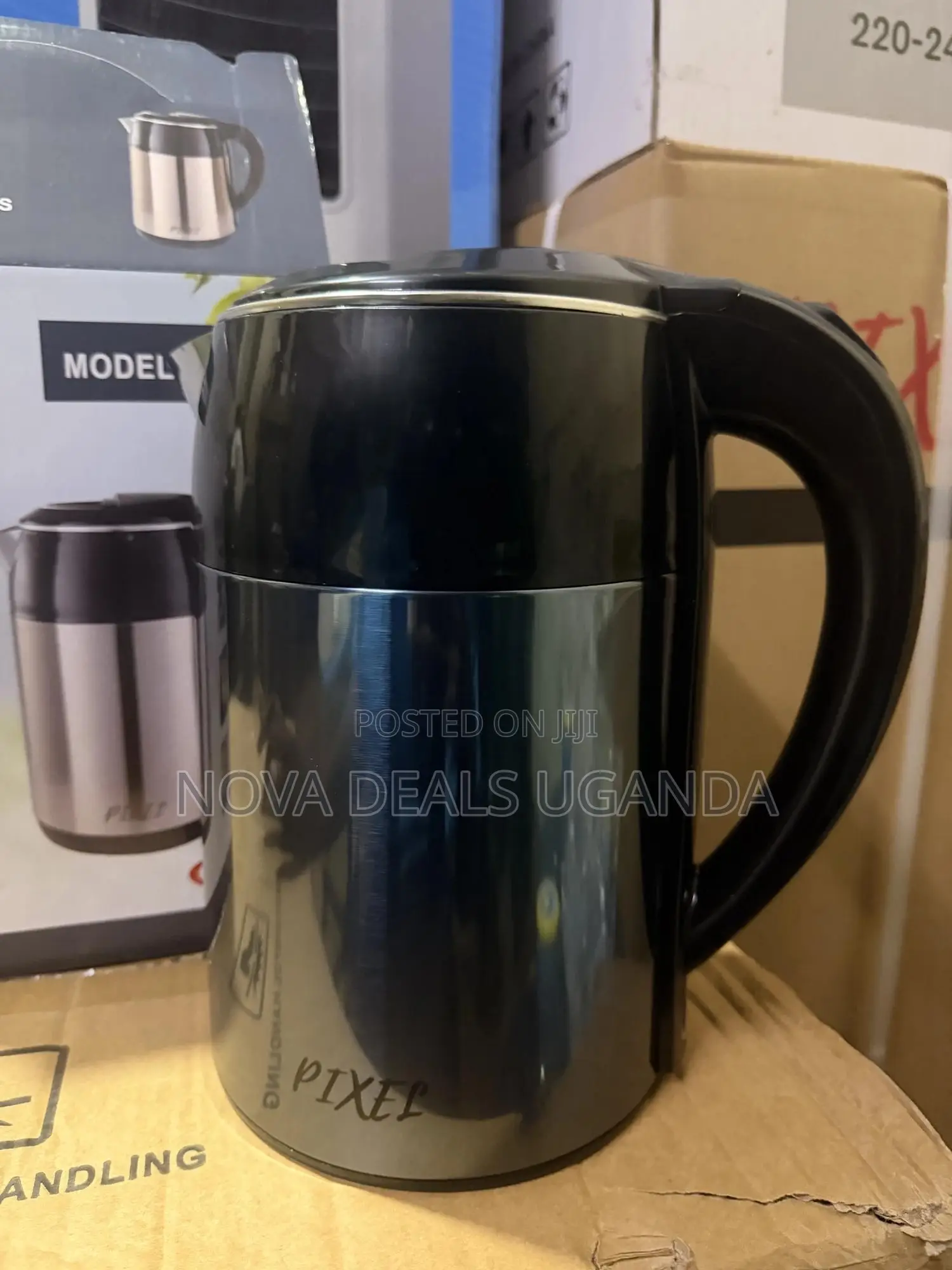 Pixel 2.5l Stainless Steel Electric Kettle Fast Boil Brand New