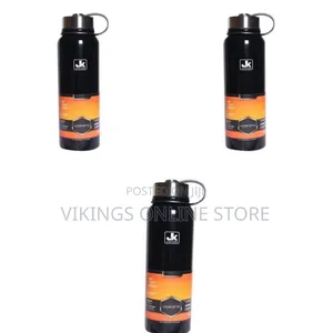 Jk Vacuum Bottle for Hot Cold Drinks - Black