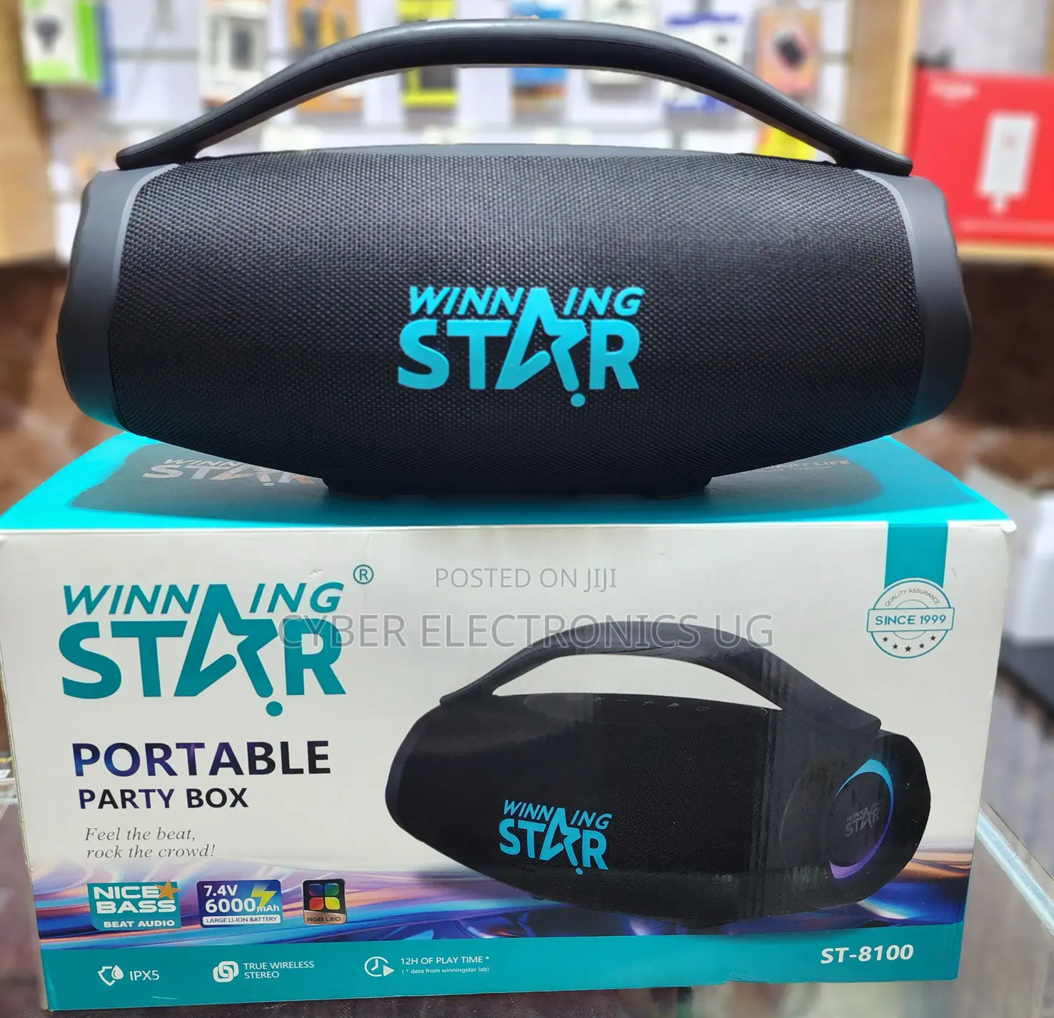 Rechargeable Portable Sound Party Box Speaker for Winning Star