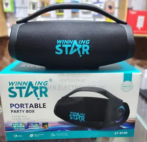Rechargeable Portable Sound Party Box Speaker for Winning Star