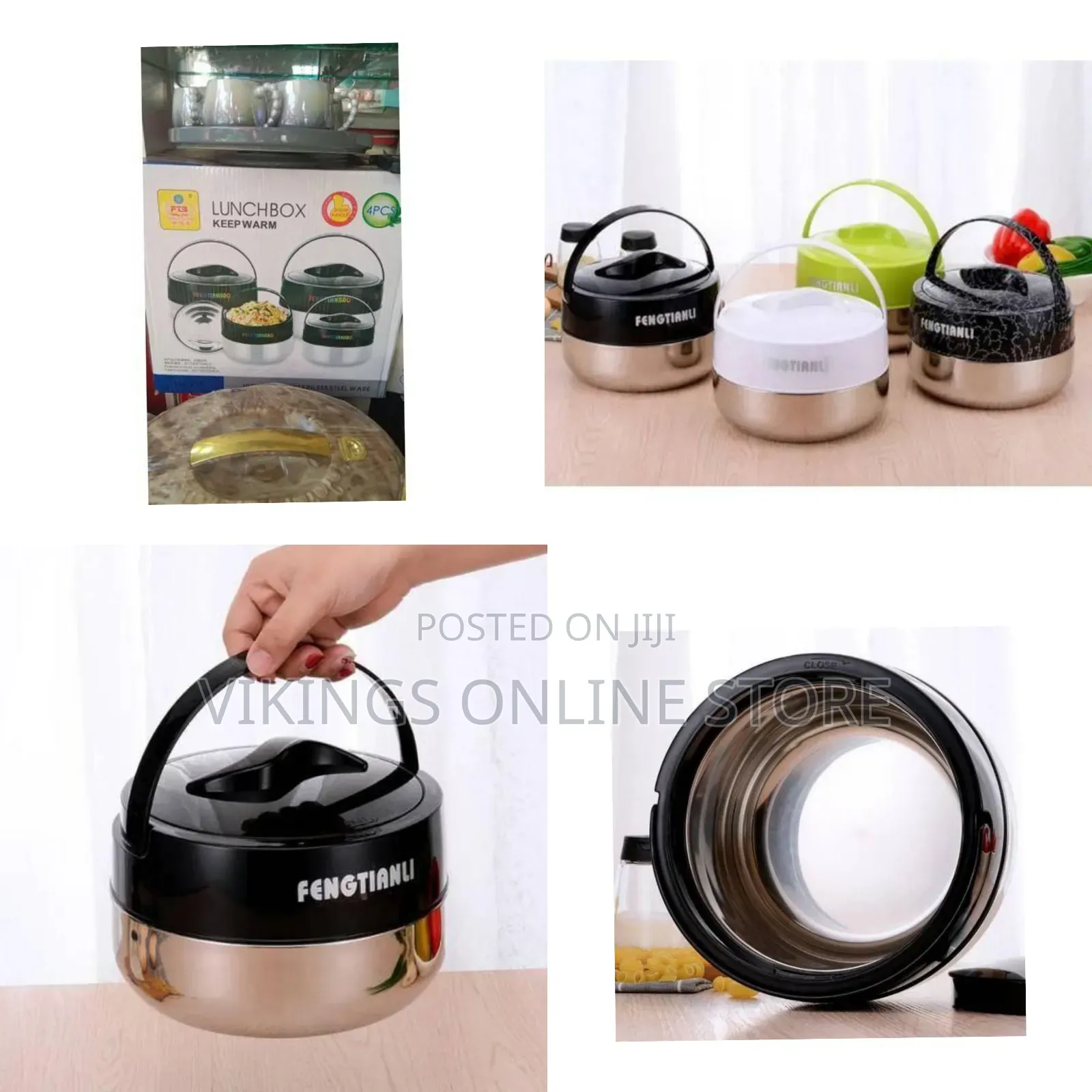 8 Piece Set of Lunch Boxex