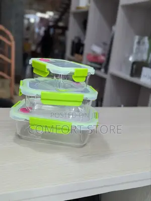 Glass 2in1 Lunch Box and Food Storage