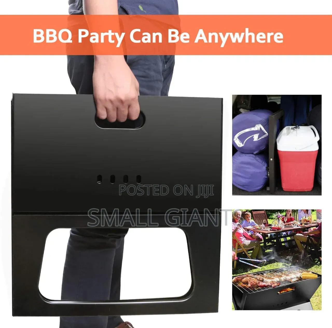 New Moclever Foldable Charcoal Grill,