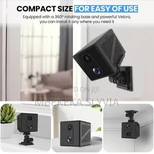 Mini Spy Camera Simcard /V380pro-360 Degrees Full Hd