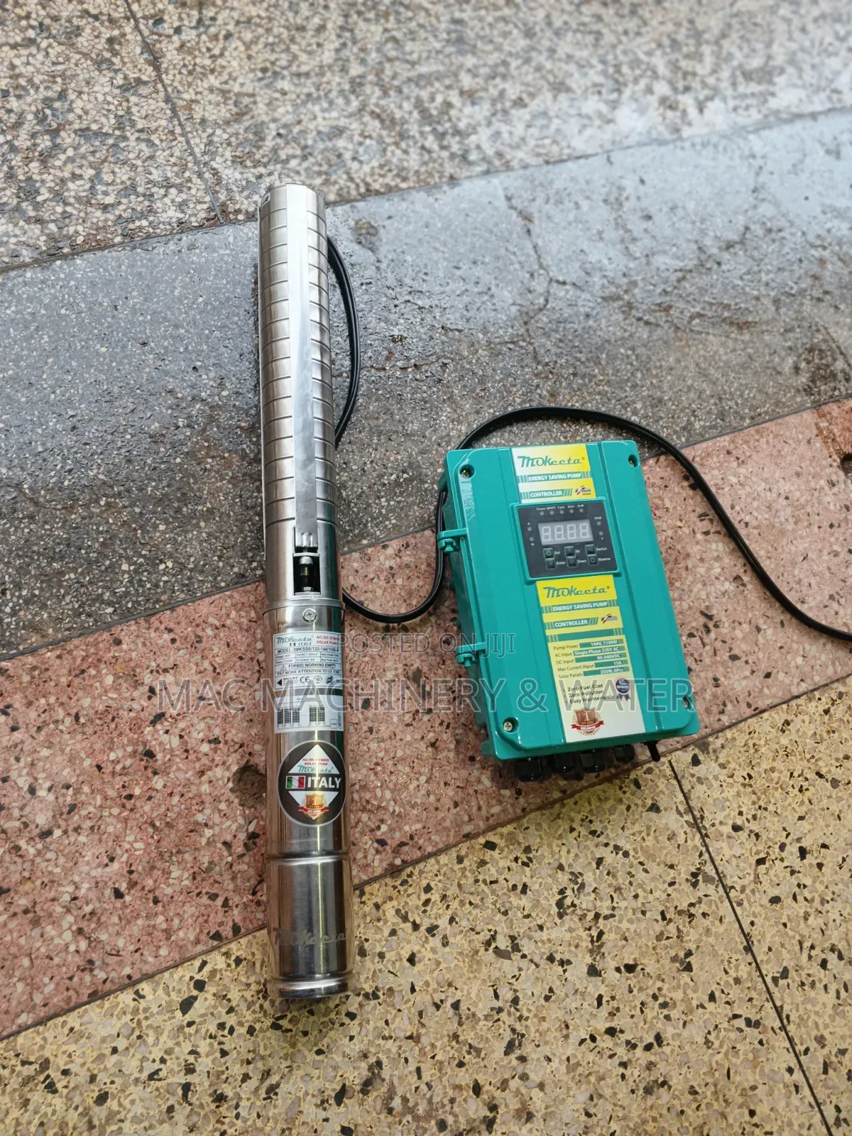 Hybrid Ac-Dc Submersible Water Pump 100meters / 330feets