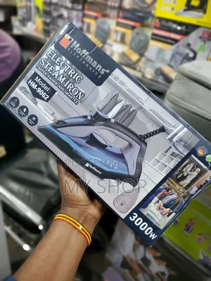 Hoffman Non- Stick Electric Steam Iron With Adjustable Temperature