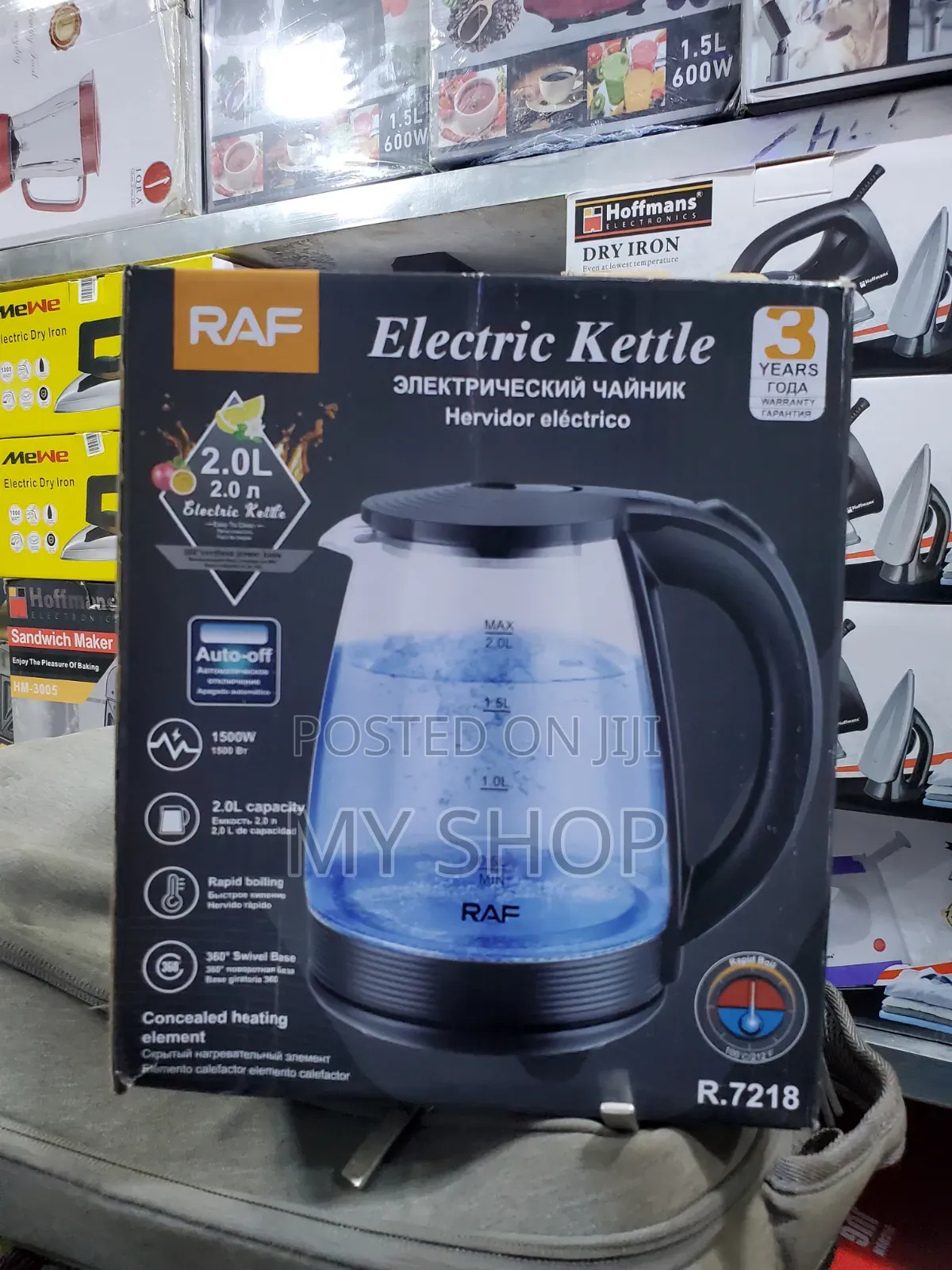 New Arrival Glass Kettle - Strong and Stylish