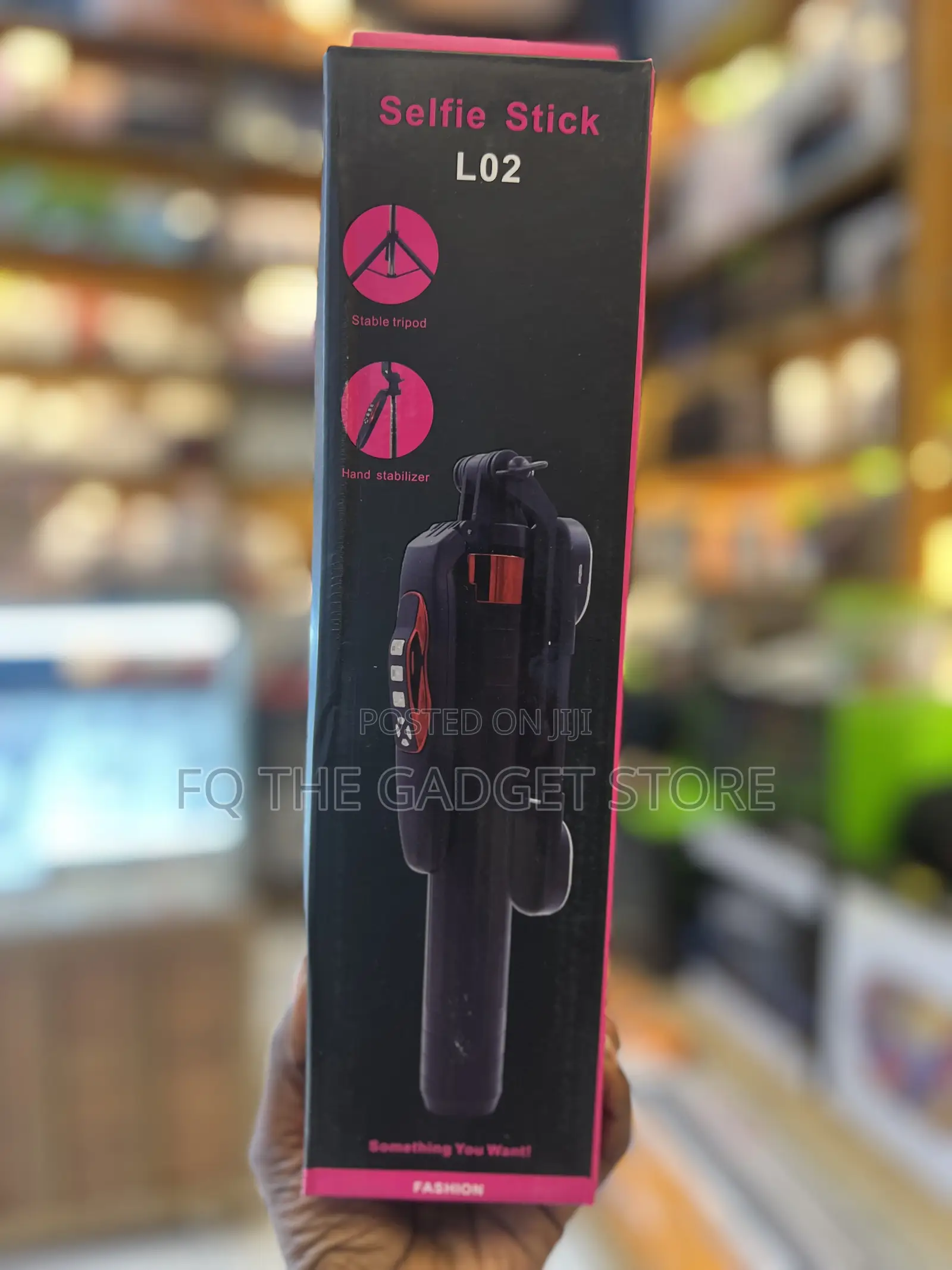 Selfie Stick L02 With Lights and Remote Control
