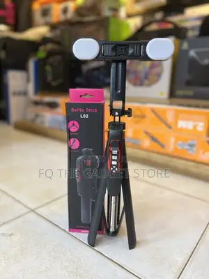 Selfie Stick L02 With Lights and Remote Control