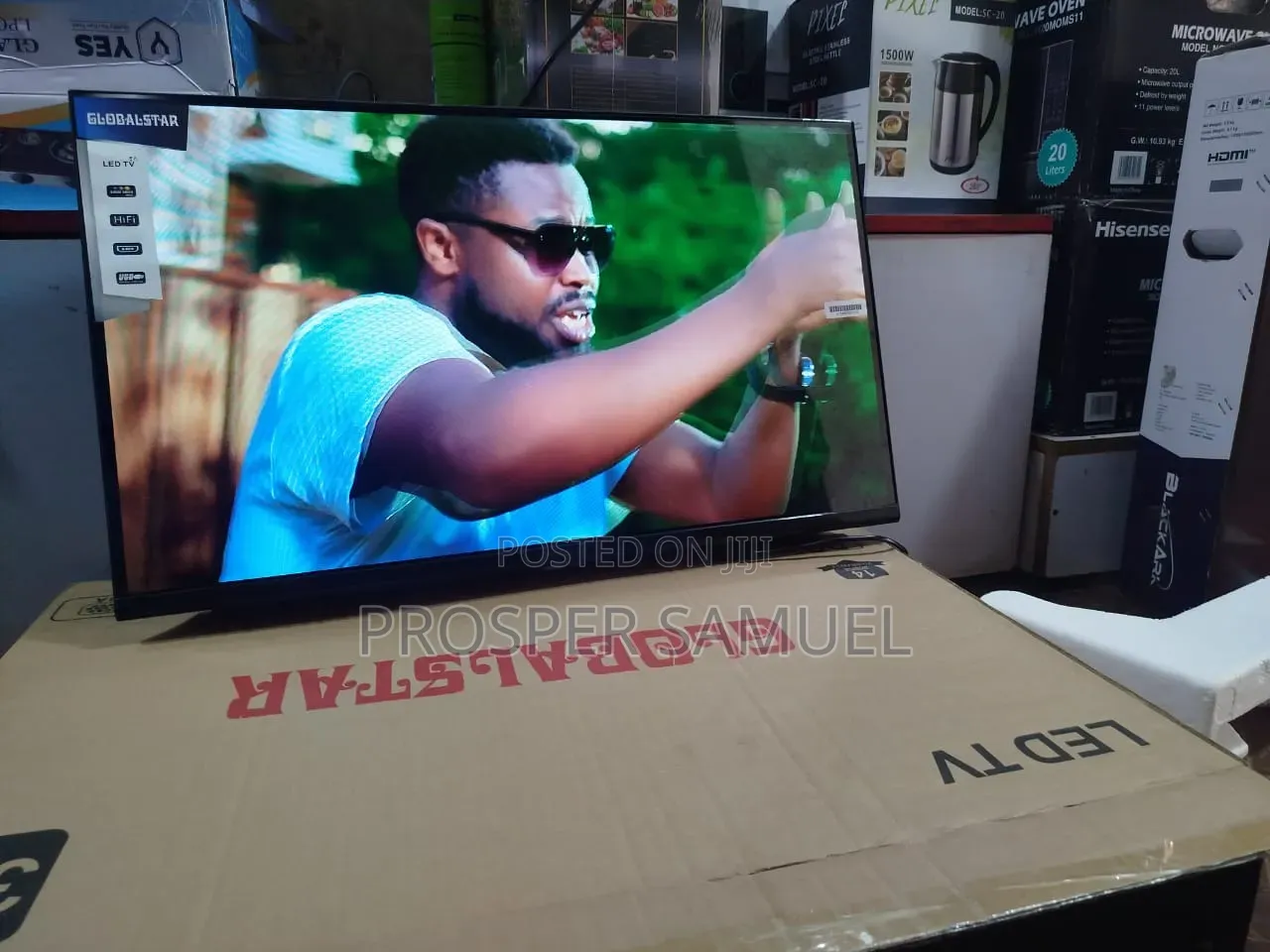 Brand New Globalstar 32 Inches Frameless Digital Flat Tv