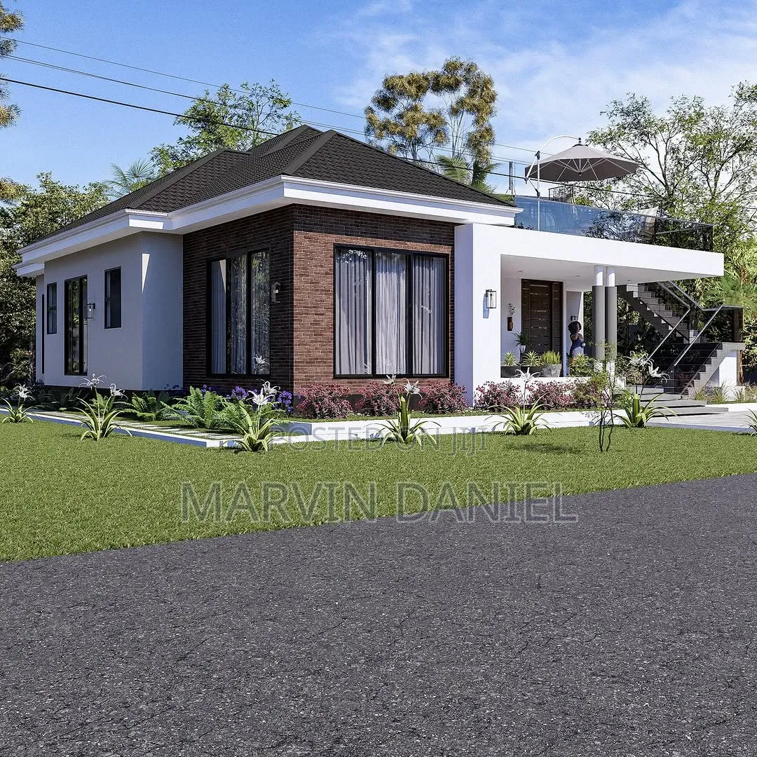 3 Bedroom Modern House Plan